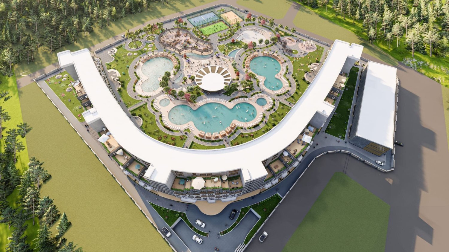 Квартира 2+1 в Megapolis Residence, Алтынташ, Турция № 38575