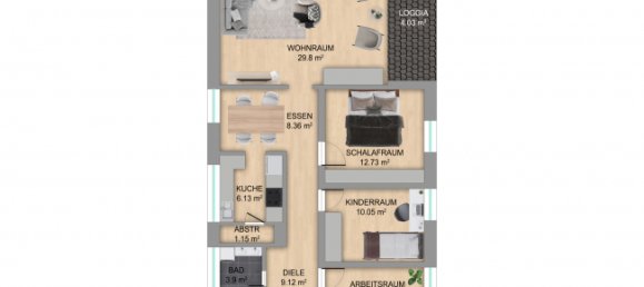 3 Schlafzimmer Wohnung in Mettmann, Germany, Nr. 138514 9