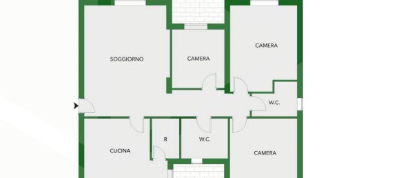 Apartamento de 4 habitaciónes en Messina, Italy No. 23801 15