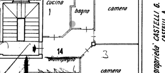 3 rooms Apartment in Novara, Italy No. 270324 7