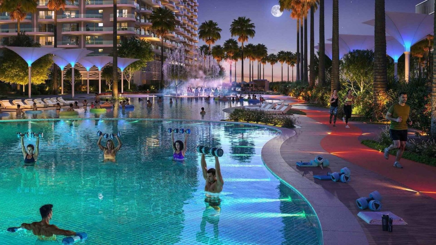 Apartamento T2 em Golf City, UAE N.º 124806