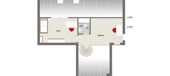 3غرفة منزل ذو طابقين في Schwabisch Hall, Germany رقم 41689 15