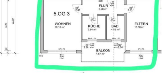 2-Zimmer Wohnung in Günzburg, Germany, Nr. 310525 15