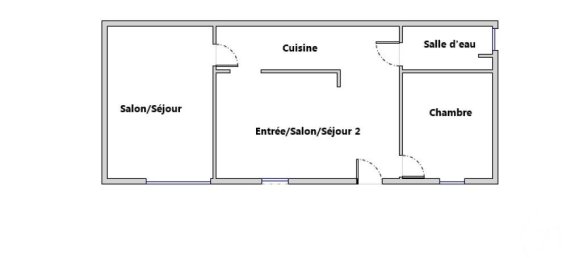 2 Schlafzimmer Haus in Gennevilliers, France, Nr. 279831 10