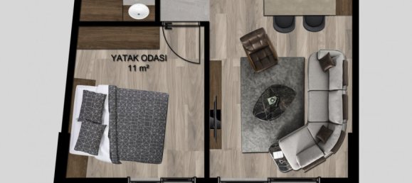 Studio à Mersin, Turkey No. 15833 2