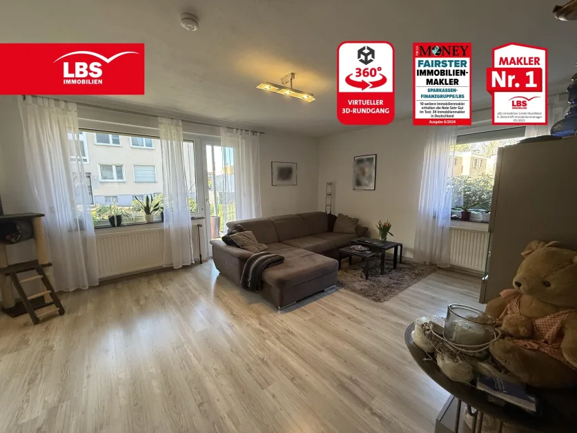 Квартира с 2 комнатами в Дортмунд, Германия № 43080