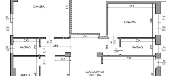 3 rooms Apartment in Castellanza, Italy No. 69886 38