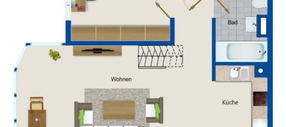 Дуплекс с 1 спальней в Дахау, Германия № 291620 8
