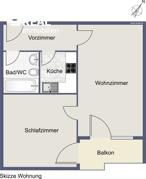 2 rooms Apartment in Bad Gastein, Austria No. 53223