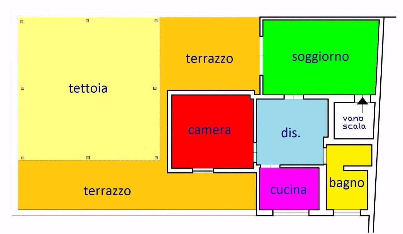 3-salle Penthouse à Rome, Italy No. 19328