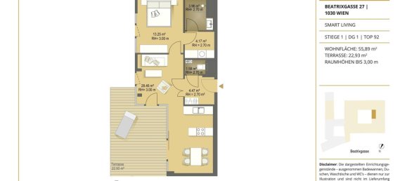 1 bedroom Apartment in Vienna, Austria No. 260394 5