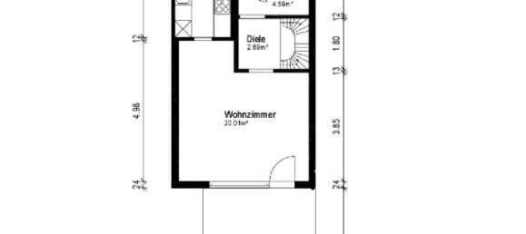 Таунхаус с 4 комнатами в Бремен, Германия № 290104 24