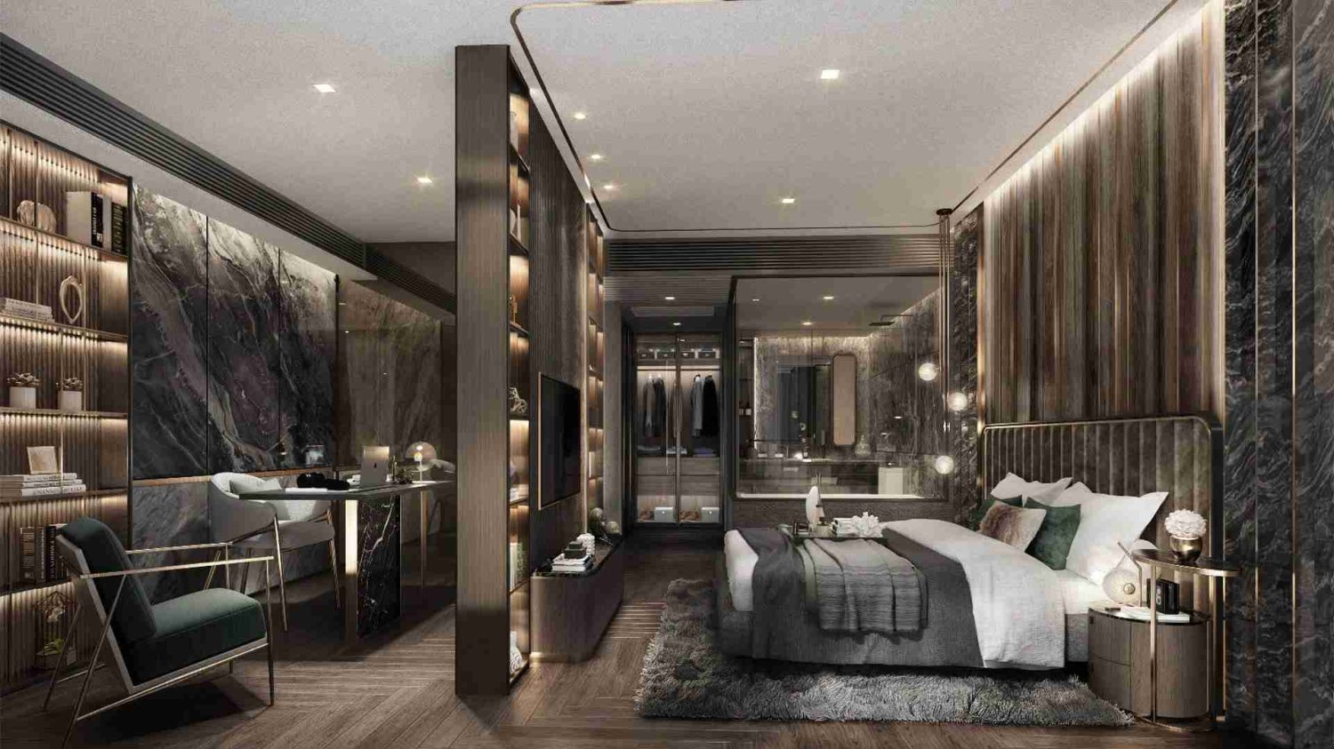 2 Schlafzimmer Eigentumswohnung in WALDEN THONGLOR 8 Bangkok, Thailand, Nr. 28626