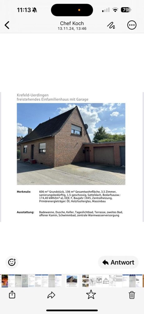 Casa T1 em Krefeld, Germany N.º 335593