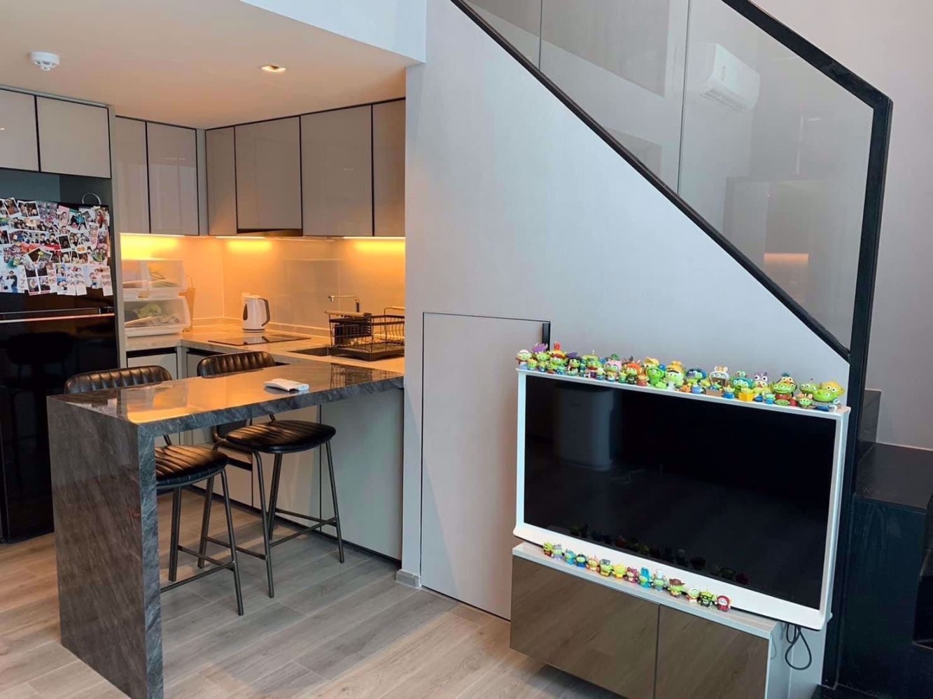 1 Schlafzimmer Doppelhaus in The Reserve Phahol - Pradipat, Bangkok, Thailand, Nr. 30138