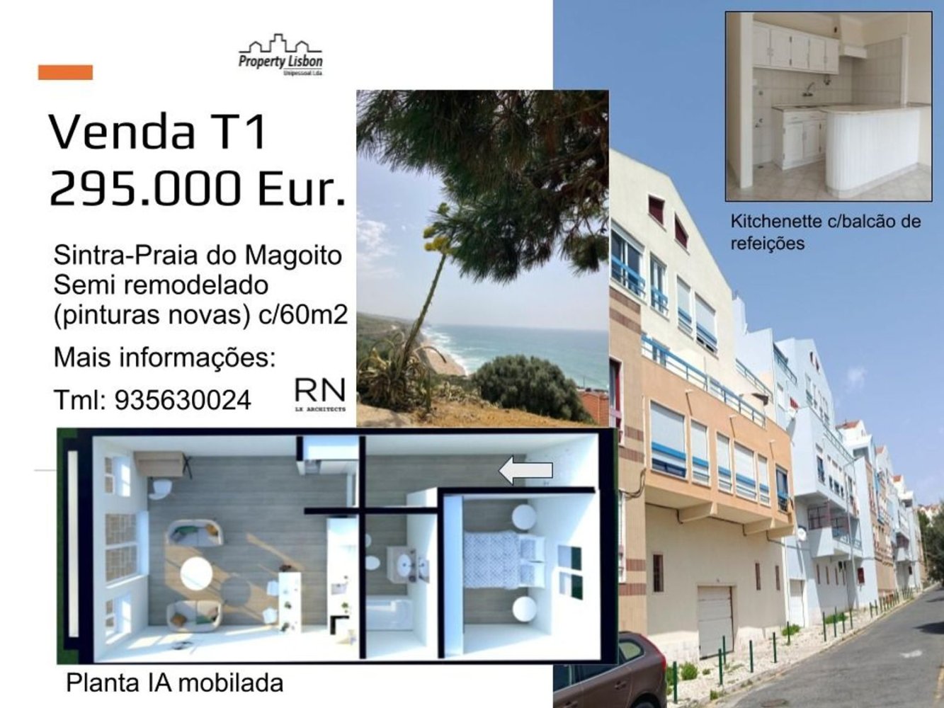 1 bedroom Apartment in Sintra, Portugal No. 246652