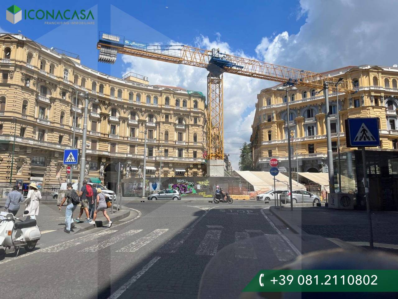 2 rooms Apartment in Naples, Italy No. 24250