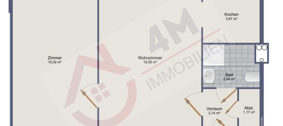 2 rooms Apartment in Liesing, Austria No. 229755 7