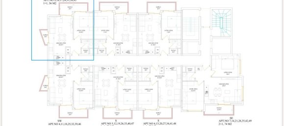 2 rooms Apartment in Alanya, Turkey No. 18783 3