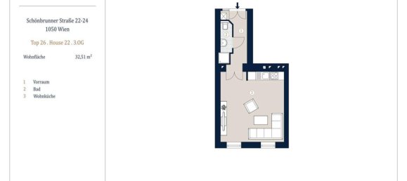 Studio in Margareten, Austria No. 203635 13