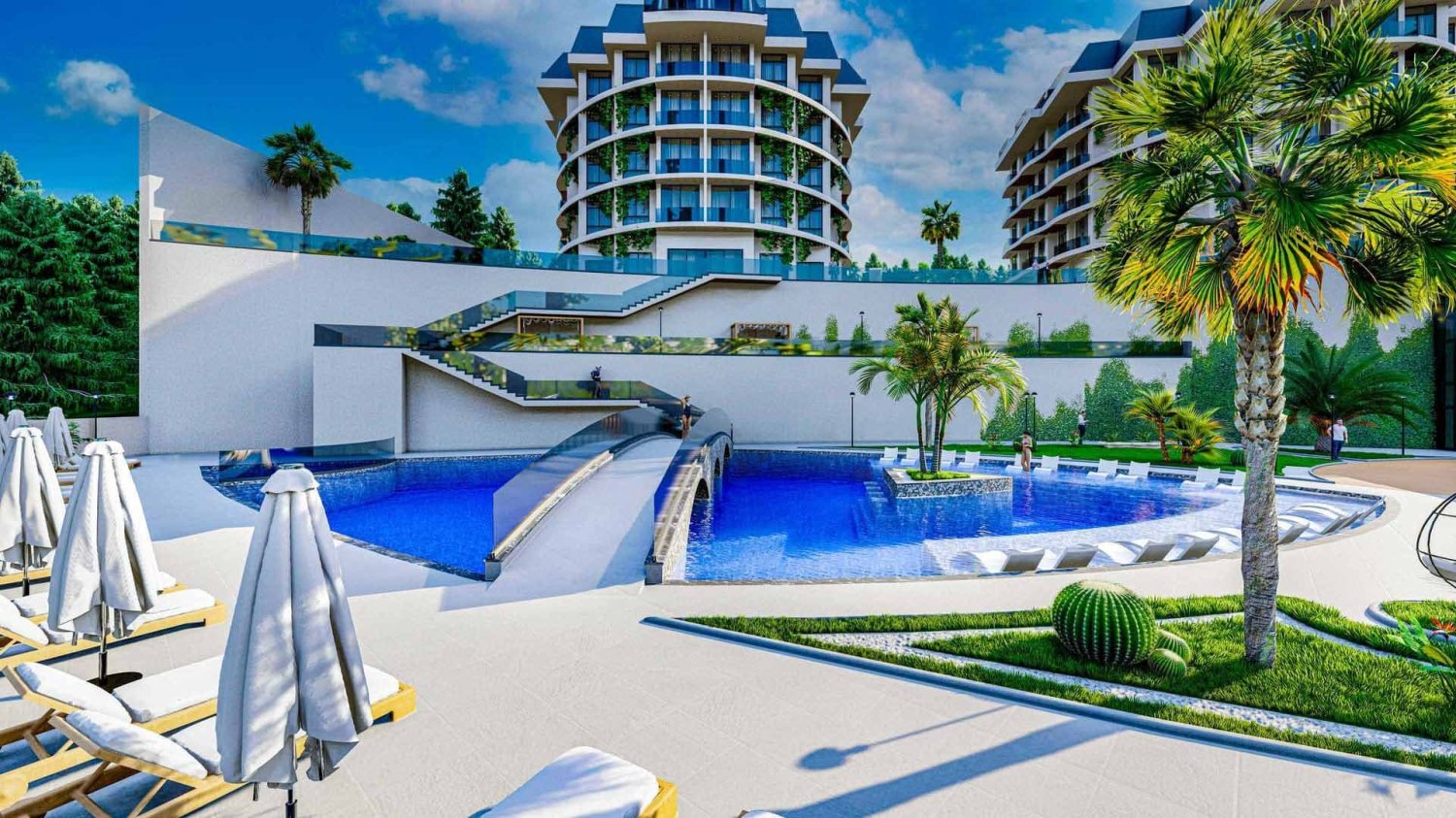 Apartment 2+1 in Panorama Kargicak, Kargicak, Turkey No. 38821