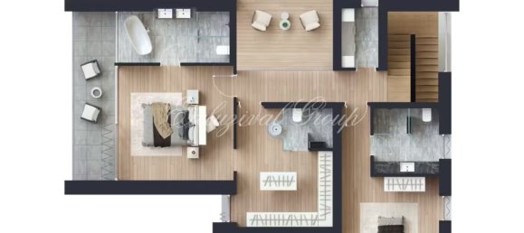 Villa 2+1 in Bodrum, Turkey, Nr. 28930 13