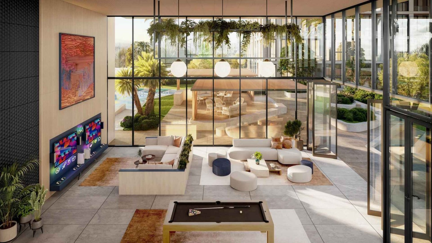 Квартира с 1 спальней в TERRAZZO, Джумейра Вилладж Серкл, ОАЭ № 63025