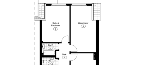 2 Schlafzimmer Wohnung in Duisburg, Germany, Nr. 278651 8