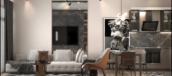 Apartamento 1+1 em Mersin, Turkey N.º 30969 5