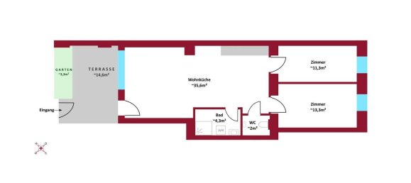 3 rooms Apartment in Ottakring, Austria No. 247851 4