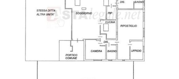 Apartamento de 6 divisões em Tribano, Italy N.º 11242 37