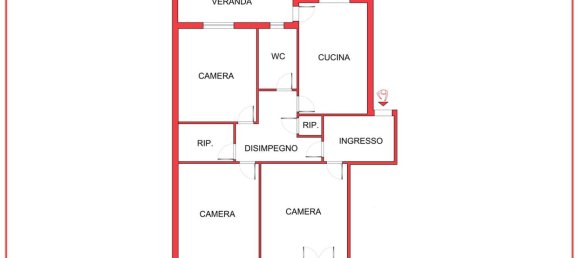 4-salle Appartement à Palermo, Italy No. 305269 32