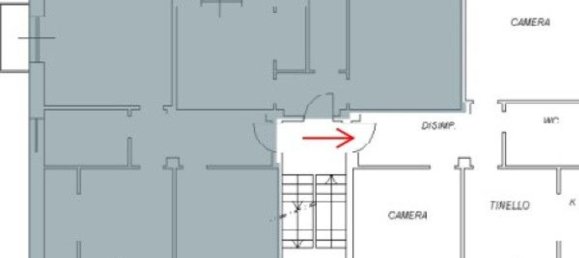 3 rooms Apartment in Vercelli, Italy No. 213603 13