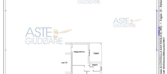 Apartamento de 3 divisões em Civitella San Paolo, Italy N.º 32134 38