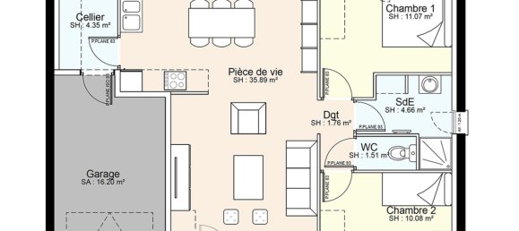 2 chambres Terrain à Parthenay, France No. 299846 3