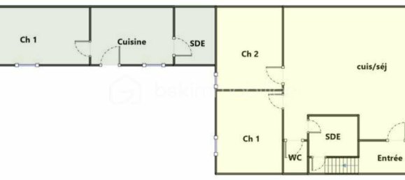 Edificio de 2 dormitorios en Marennes, France No. 277434 3