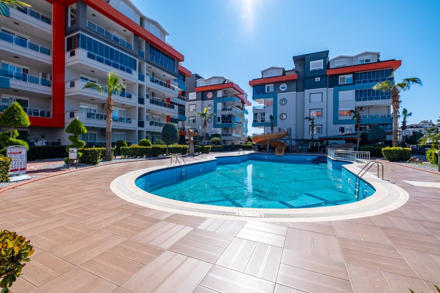 2 rooms Apartment in Alanya, Turkey No. 41127