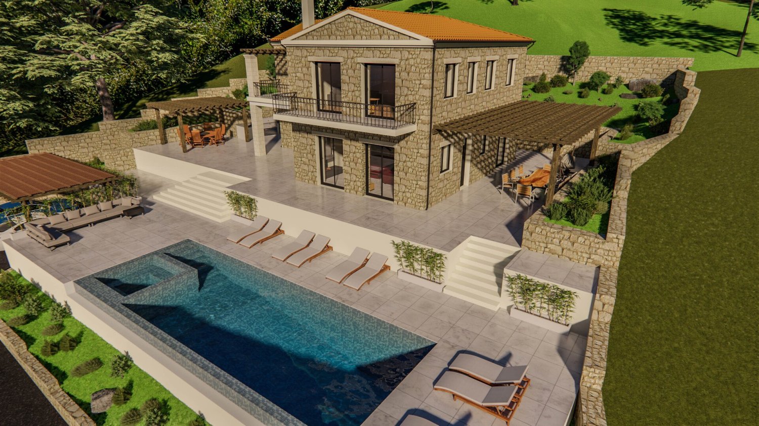 6 bedrooms Villa in Corfu, Greece No. 3577
