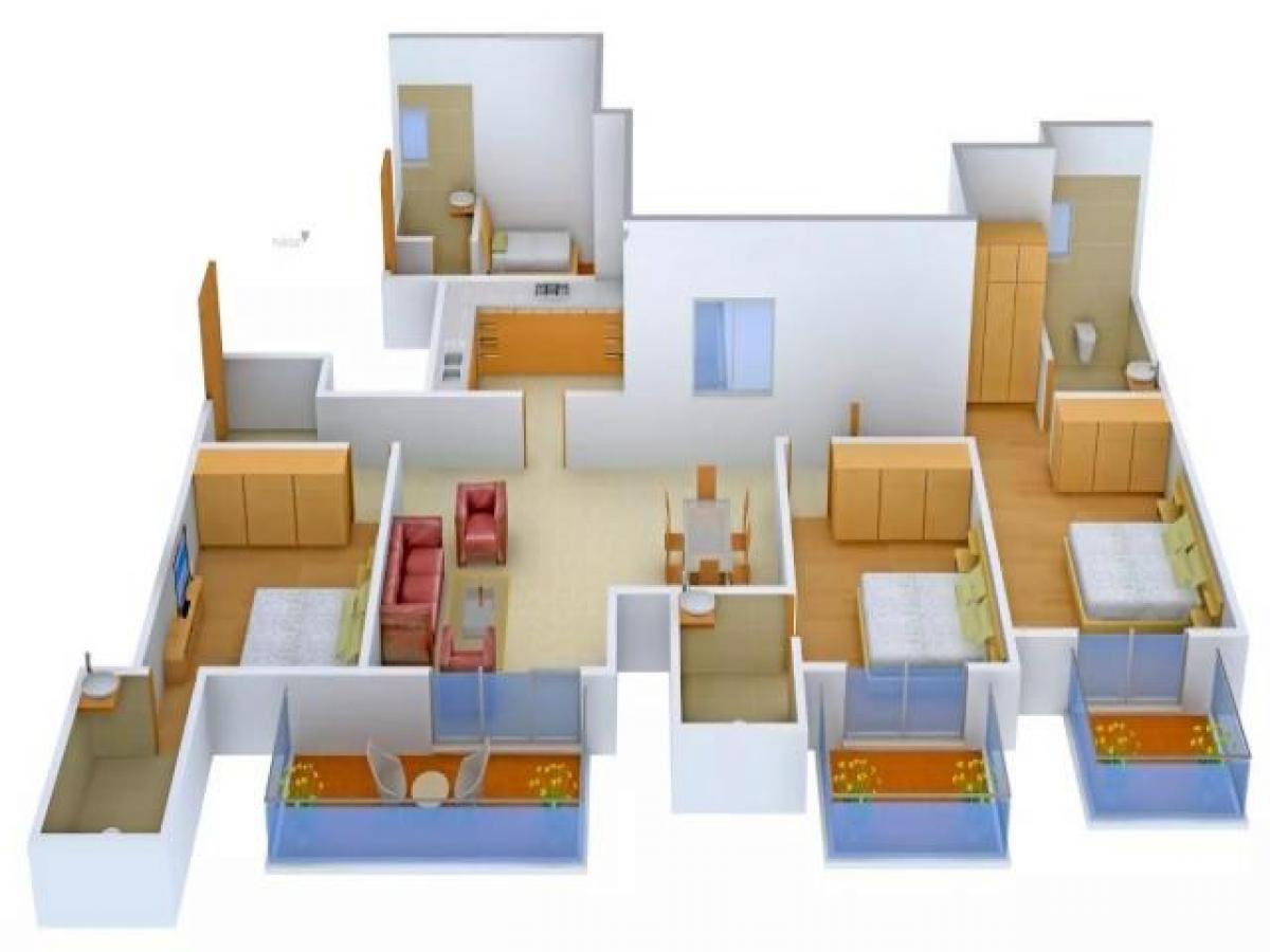 3 chambres Maison à Gurgaon, India No. 11671