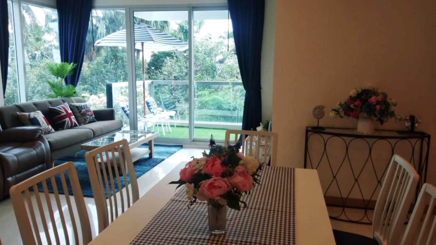 1 Schlafzimmer Eigentumswohnung in The Palm Wongamat Beach Pattaya, Thailand, Nr. 29178