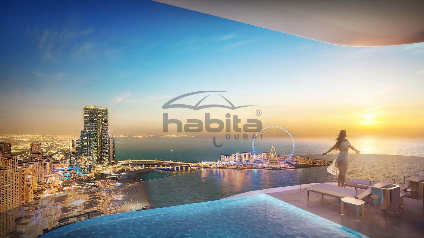 Квартира 134.2м² в Dubai Harbour, ОАЭ № 36040