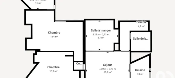 Квартира с 2 спальнями в Ланд, Франция № 323749 11