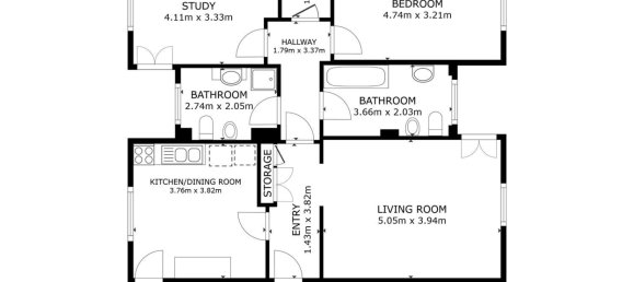 4-salle Appartement à Massa, Italy No. 73172 17