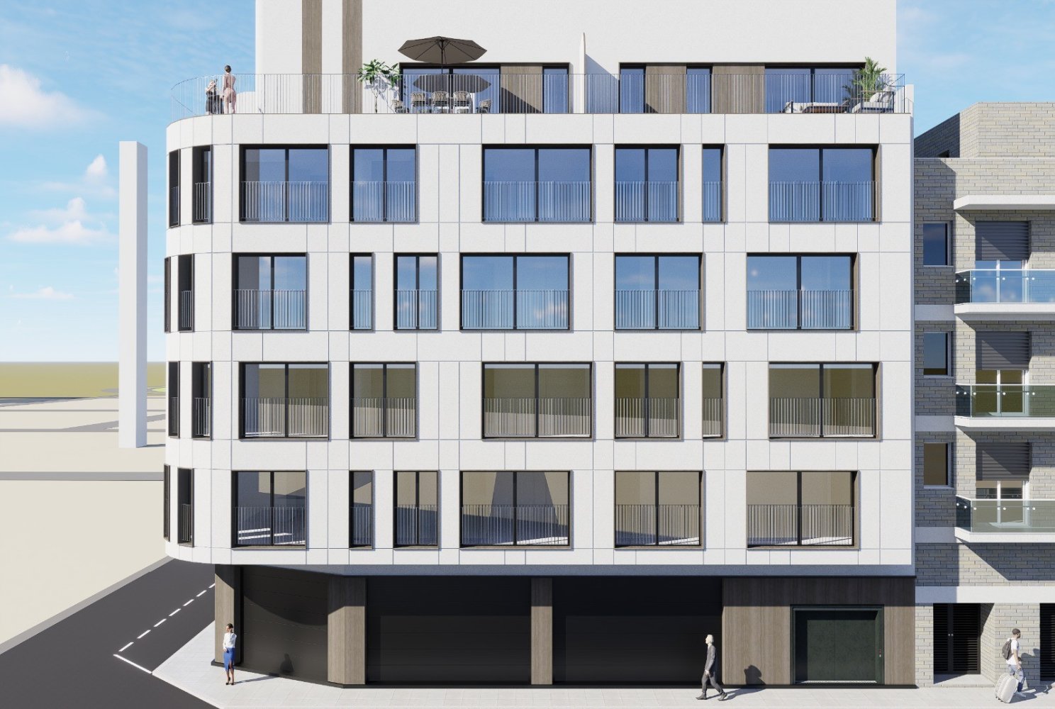 2 غرف نوم بانتهاوس في Torrevieja, Spain رقم 288443