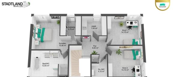 4 Schlafzimmer Haus in Cologne, Germany, Nr. 357227 25