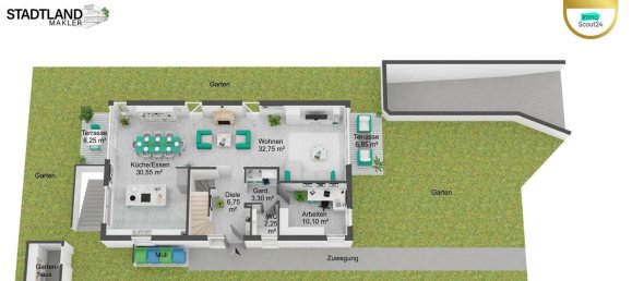 4 Schlafzimmer Haus in Cologne, Germany, Nr. 357227 24