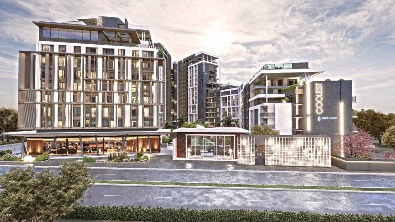 Apartamento 2+1 em Sea Magic Garden, Aksu, Turkey N.º 40115