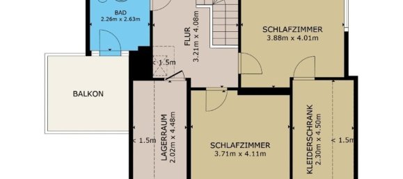 2 غرف نوم تاون هاوس في Anhalt-Bitterfeld, Germany رقم 272060 14