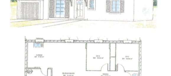 3 bedrooms House in Boe, France No. 100410 16