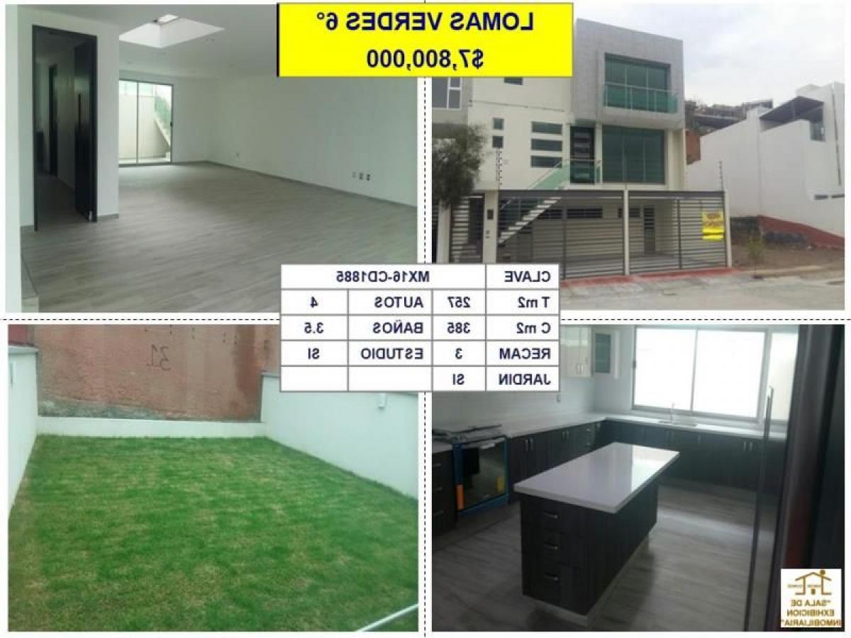 Casa de 3 dormitorios en Naucalpan de Juárez, Mexico No. 227838